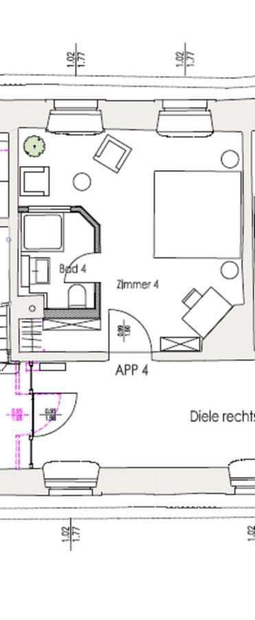 Propstei Wechterswinkel Bed & Breakfast Eksteriør bilde